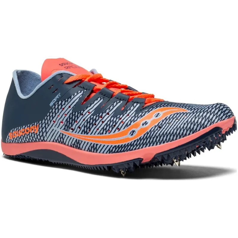 Saucony Women's Endorphin 2 Blue/Pink-2